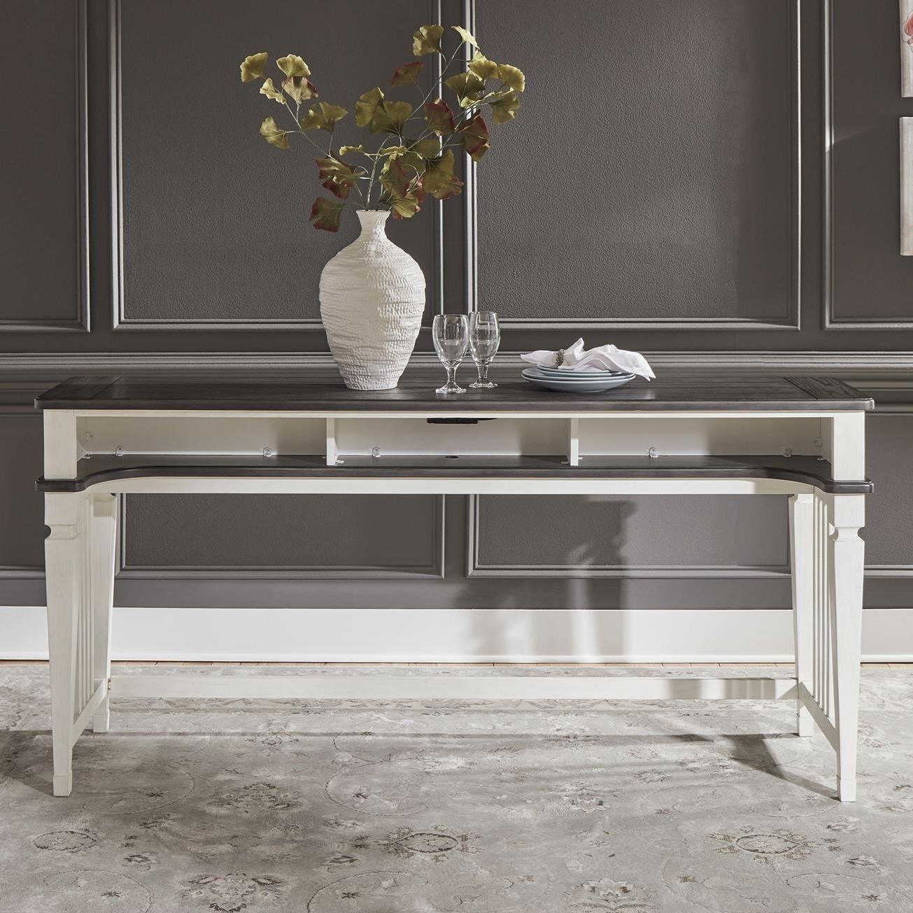 Morgan creek console best sale table with stools